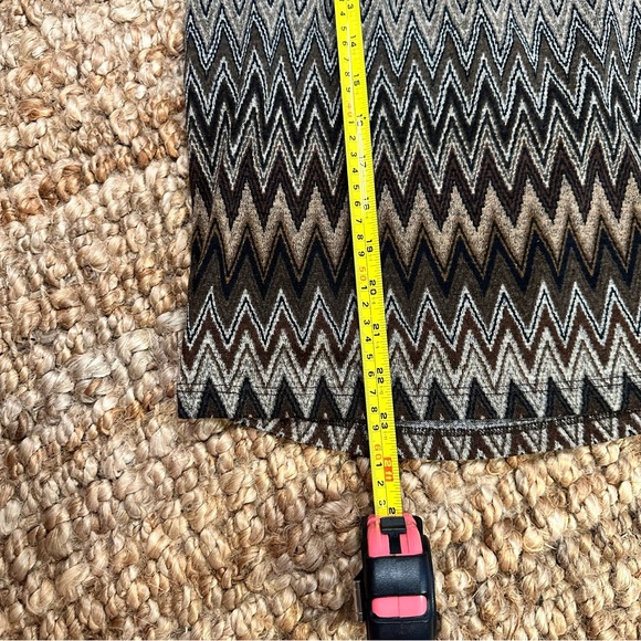 MINE PATTERNED PENCIL SKIRT - Picture 4 of 9